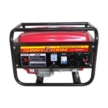 2kw / 2.5kw / 3kw / 60Hz 110V / 220V Portable Gasoline Generators Set, avec CE